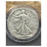 1947 SILVER WALKING LIBERTY HALF DOLLAR COIN