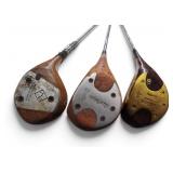 Vtg Macgregor Persimon Woods Driver Eye o Matic