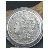 1899 MORGAN SILVER DOLLAR COIN
