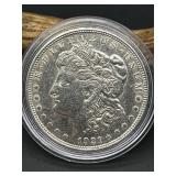 1921 MORGAN SILVER DOLLAR COIN