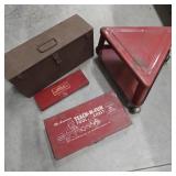 Retro Stool, Toolboxes, & Tool Lot