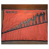 Neiko 16 Piece SAE Combination Wrench Set, Black