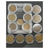 14 WHEAT PENNY COINS
