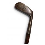 Antique Wright Ditson Mid Iron St Andrews Hickory