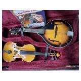 Rogue Mandolin & Violin in Case Both Recently