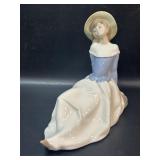 MIRMASU Vintage Porcelain Lady Figurine Spain