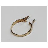 Scrap 10k Gold Ring Unmarked Acid & Kee Tested