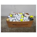 Large Box Golf Balls Newer & Vtg