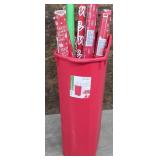 STERILITE CHRISTMAS PAPER HOLDER WITH 8 ROLLS