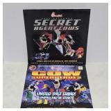CHIC A FIL A ORIGINAL #1 CALENDAR & SECRET AGENT