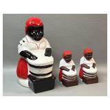 Black Americana Ceramic Figurines Aunt Jemima  &
