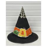 Vintage Halloween Witch Hat , Handmade probably