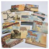 Vintage Tourist Postcards / Fold-Out Booklets