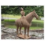 Han Dynasty Styled Mingqi Burial Figure on Horse