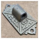 Cast Iron Wall Mount Holder for Oil Lamps