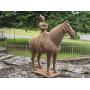 Han Dynasty Styled Mingqi Burial Figure on Horse