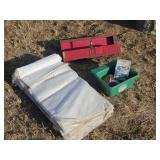 Sand Bags, Wood Box +