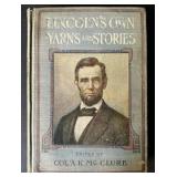 Lincolnï¿½s Own Yarns and Stories Antique Book