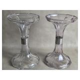Art Deco Glass Store Shelf Risers