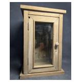 Rustic Wood & Glass Display Box