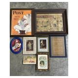 Vintage Framed Advertising, SEP Cover , Dick