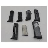 Seven Different Single Stack Pistol Magazines