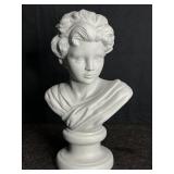 CERAMIC FEMALE BUST