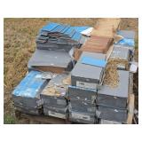 Pallet of Subway Tile in Blue & White