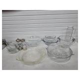 Box Lot Clear Glass Pyrex Mixing Bowl Pampered