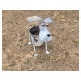 Silly Metal Yard Art Dog