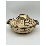 VINTAGE JAPANESE DONABE EARTHENWARE POT