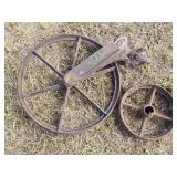 Old Cast Iron Wheels