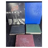 3 ANTIQUE HYMNALS CHRIST IN SONG 1908, THE YEAR