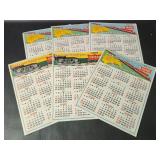 Vtg Frisco Railroad Advertising Calendars 60s 70s