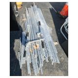 Large Lot Octagonal Aluminum Stock 48" Long Some