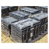 Pallet of Collapsible Crates / Flats