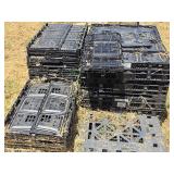 Pallet of Collapsible Crates / Flats