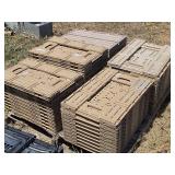 Pallet of Collapsible Crates / Flats