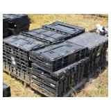 Pallet of Collapsible Crates / Flats