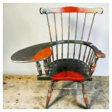 Windsor Comb Back Doll Chair w/ 2 Stuffed Animals