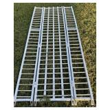 8 FT. ALUMINUM RAMPS BY OXLITE 3 SECTIONS 3 FT.