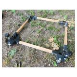Adjustable Mobile Tool Base Woodworking Shop Saw