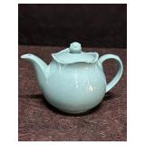 VINTAGE TEEL CERAMIC TEA POT JAPAN; CHIGGER ON