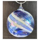 Hand Blown Glass Orb/ Ornament