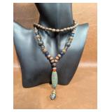 Buddhist Mala Style Necklace