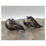 Siam Sterling Teardrop Goddess Screwback Earrings