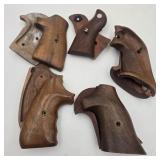 Lot of Wood Handgun Grips