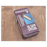 Box of Fiocchi .38 Special Ammunition 50rds