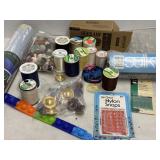 Sewing Thread/ Buttons/ Quilting Needles in Black