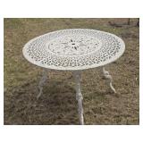 Cast Aluminum Patio Table